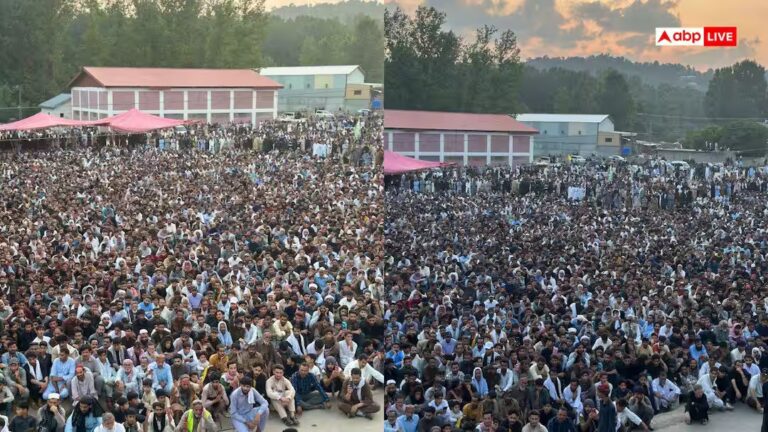 PoK Protest: मुजफ्फराबाद मार्च से पहले 1 लाख प्रदर्शनकारियों की तैयारी, पाक में हड़कंप PoK Protest: मुजफ्फराबाद मार्च से पहले 1 लाख प्रदर्शनकारियों की तैयारी, पाक में हड़कंप