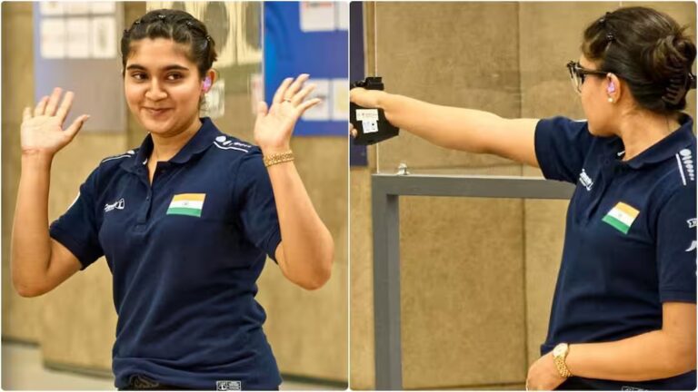 ईशा सिंह ने जीता गोल्ड, शूटिंग क्वीन मनु भाकर ने भी मेडल पर लगाया निशाना ईशा सिंह ने जीता गोल्ड, शूटिंग क्वीन मनु भाकर ने भी मेडल पर लगाया निशाना