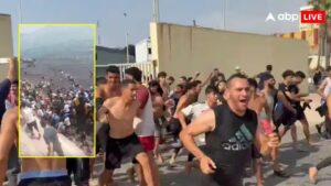 स्पेन के स्यूटा शहर में घुसे अवैध प्रवासी, यूरोप में अलर्ट! स्पेन के स्यूटा शहर में घुसे अवैध प्रवासी, यूरोप में अलर्ट!
