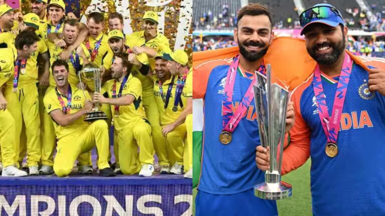 सबसे ज्यादा ICC टूर्नामेंट जीतने वाले 5 देश, ऑस्ट्रेलिया 24 खिताब के साथ नंबर-1