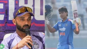 रिटायरमेंट के बाद रहाणे का तीखा बयान, 15 साल के वैभव सूर्यवंशी पर कह गए बड़ी बात रिटायरमेंट के बाद रहाणे का तीखा बयान, 15 साल के वैभव सूर्यवंशी पर कह गए बड़ी बात