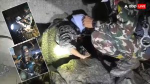 नेपाल बाढ़: टनल में फंसे लोग, मदद के लिए भारतीय सेना का रेस्क्यू ऑपरेशन जारी नेपाल बाढ़: टनल में फंसे लोग, मदद के लिए भारतीय सेना का रेस्क्यू ऑपरेशन जारी