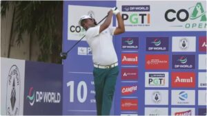 होल-इन-वन सहित 62 के स्कोर के साथ ओम प्रकाश चौहान कोल इंडिया ओपन में शीर्ष पर होल-इन-वन सहित 62 के स्कोर के साथ ओम प्रकाश चौहान कोल इंडिया ओपन में शीर्ष पर